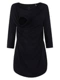 Miniatyrbillede 3 af 4: Dame ammebluse sort Navle Maternity