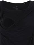 Miniatyrbillede 4 af 4: Dame ammebluse sort Navle Maternity