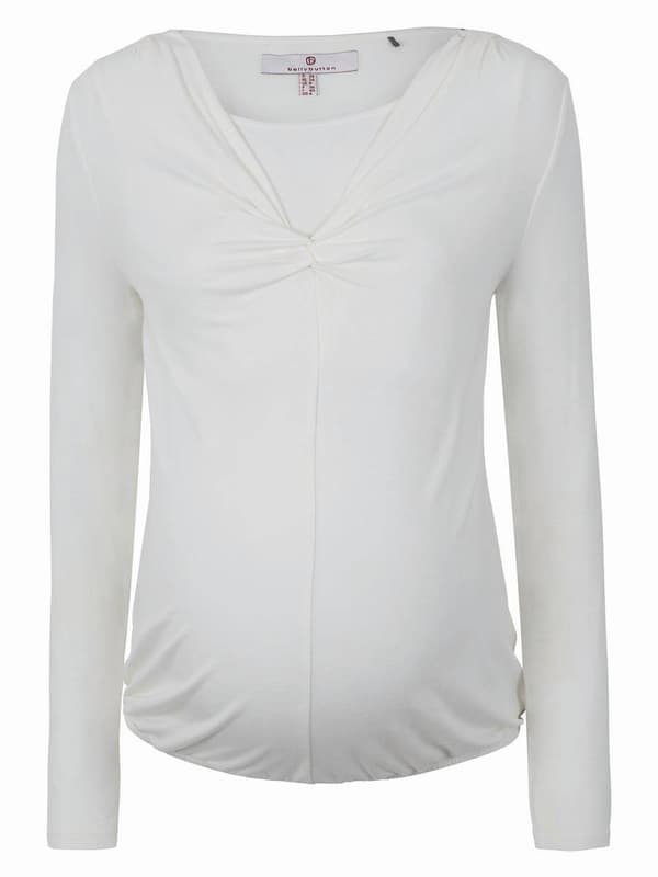 Naisten imetyspaita valkoinen Bellybutton Maternity