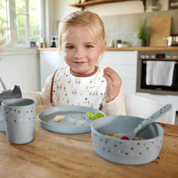 Tiny Farmer Får og Gås Børneservicesæt BLÅ, Lassig