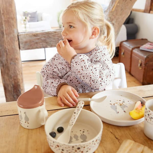 Tiny Farmer Får og Gås Børneservicesæt CREME, Lassig