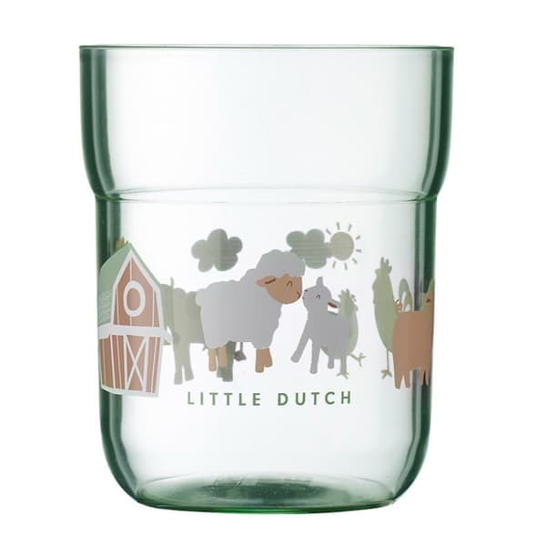 Børneglas 250 ml Mio Little Farm, Mepal & Little Dutch