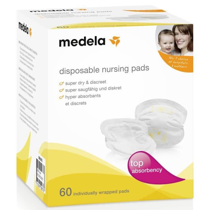 MEDELA Boks med 60 engangs puder