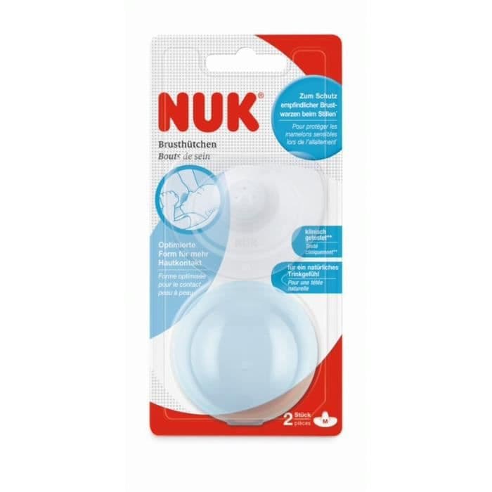NUK 2 Suojaavat rintavinkit kotelolla