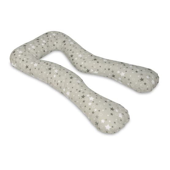 Gravidkudde Typ U - Stjärna Beige