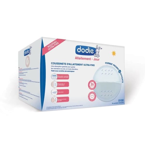 Dodie Breastfeeding Ultra-Fine Day Amningsskydd 100 enheter