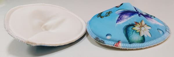 Konturerade amningsskydd, 2 st, Trollsländor