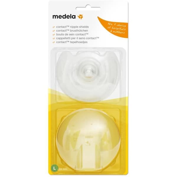 Medela Contact Nipple Shields Storlek L Box med 2