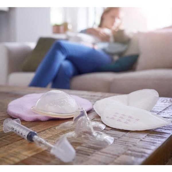 PHILIPS AVENT SCF153/03 Set med 2 nippelskydd - medelstor