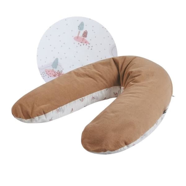 TINEO Hasselnötsmikrofiber Svamp Gravidkudde