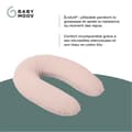 Miniatyrbillede 3 af 6: doomoo Graviditetspude og Ammepude Buddy, Ultra Comfort, Oeko-Tex Certificeret, Cloudy Pink
