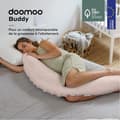 Miniatyrbillede 2 af 6: doomoo Graviditetspude og Ammepude Buddy, Ultra Comfort, Oeko-Tex Certificeret, Cloudy Pink