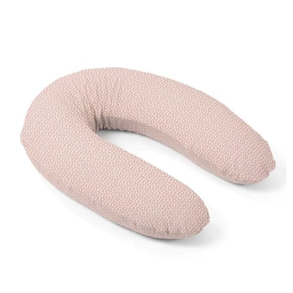 doomoo Gravidkudde och Amningskudde Buddy, Ultra Comfort, Oeko-Tex-certifierad, Cloudy Pink