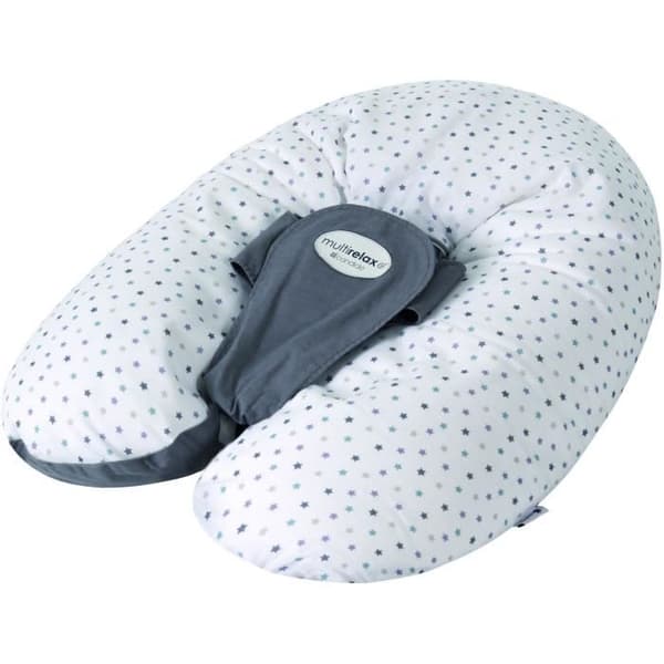 Gravidkudde - CANDIDE - Multirelax - Polyester / Bomull - Grå / Stjärnor
