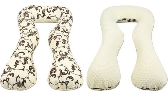 Äitiystyyny 100% puuvillaa 300 cm ruskea lehtikuvio beige