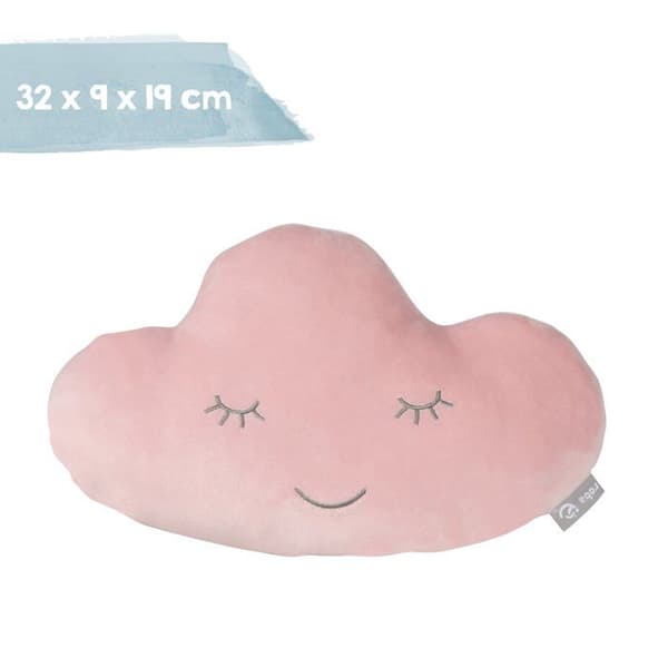 ROBA Style Cloud Kudde för barn - Rosa-Mauve - Baby Girl - 19x32x9cm