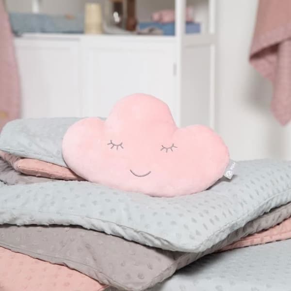 ROBA Style Cloud Kudde för barn - Rosa-Mauve - Baby Girl - 19x32x9cm