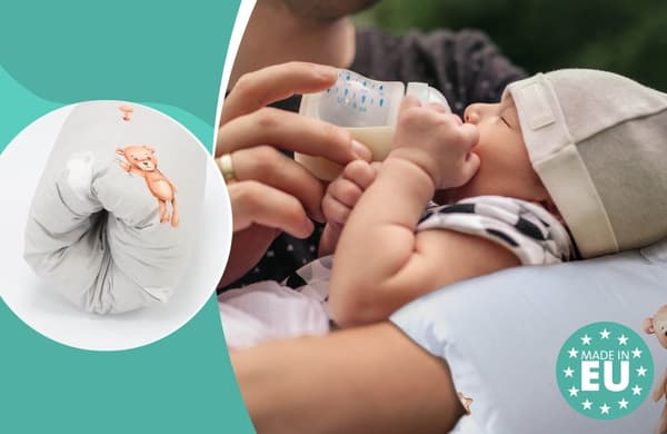 Amningskudde liten ammningsmuff mini amningskudde bebisarm amningskudde armkudde för på resande fot amningskudde bomull