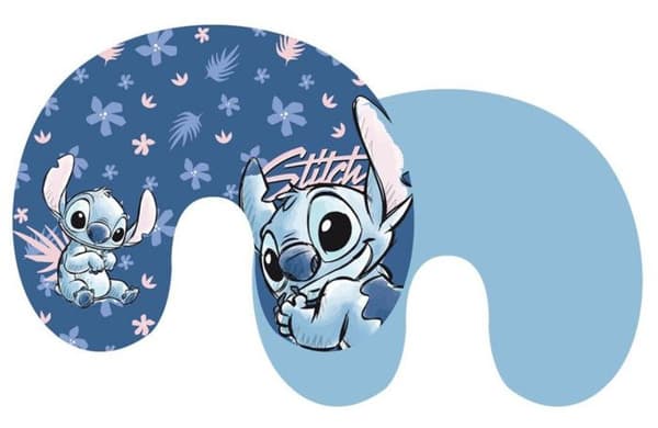 Resekudde - Disney - Lilo och Stitch - Flerfärgad - 35x30 cm - Barn