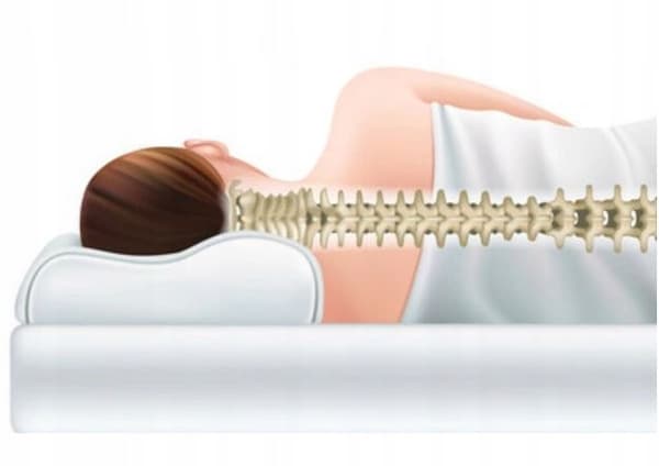 Oromed ORO-RELAX GEL XL ortopedisk gelkudde 60x40x12/10cm