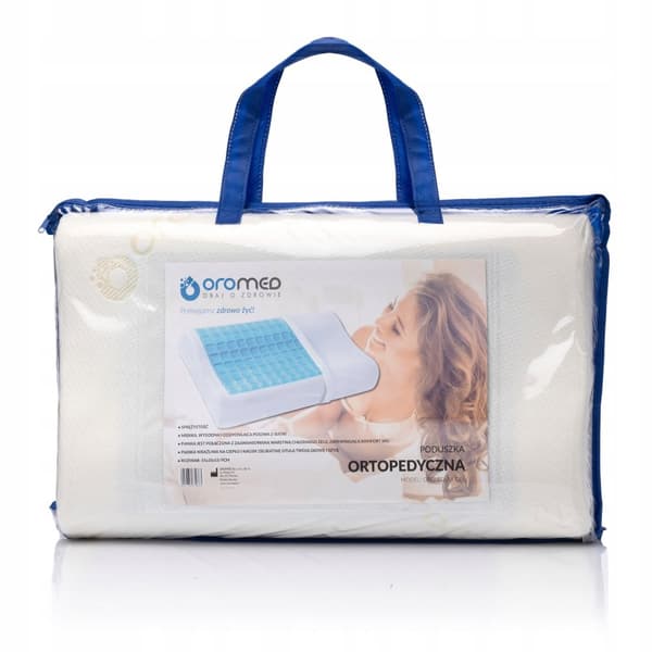 Oromed ORO-RELAX GEL XL ortopedisk gelkudde 60x40x12/10cm