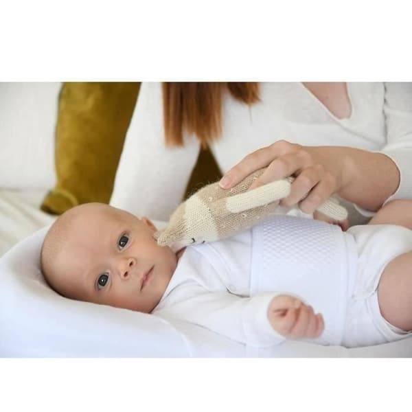 Röd slott/ Cocoonababy- Fleur de coton® Vit