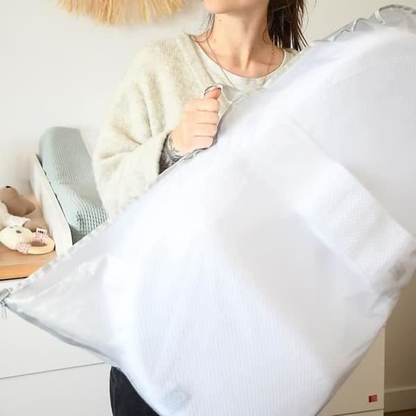 Röd slott/ Cocoonababy- Fleur de coton® Vit