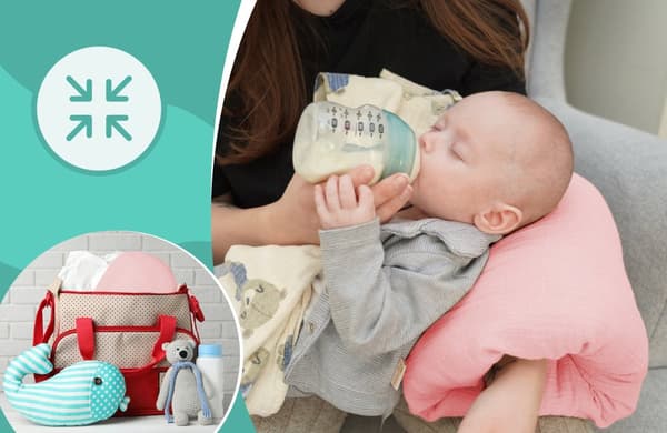 Imetystyyny musliini pieni imetys- ja imetystyyny liikkeelläoloon 20 cm - Imetysmuhvi käsivarsityyny ja asentotyyny vauvan käsivarsi imetystyyny valmi