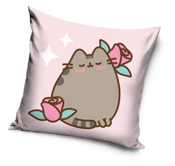 Børnepude 40x40 Pusheen Kitty So Sweet Rose