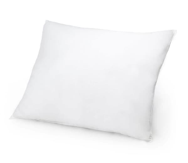 Pude 70x80 Anti-allergisk mikrofiber hvid uquiltet