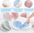 Miniatyrbillede 4 af 6: Lollanda Sideliggende pude, ammepude og graviditetspude – ergonomisk design med aftageligt og vaskbart pudebetræk