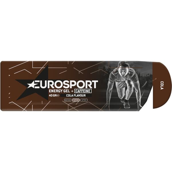 Eurosport Nutrition Energi Gel + Koffein Cola, Box 20st x 40g