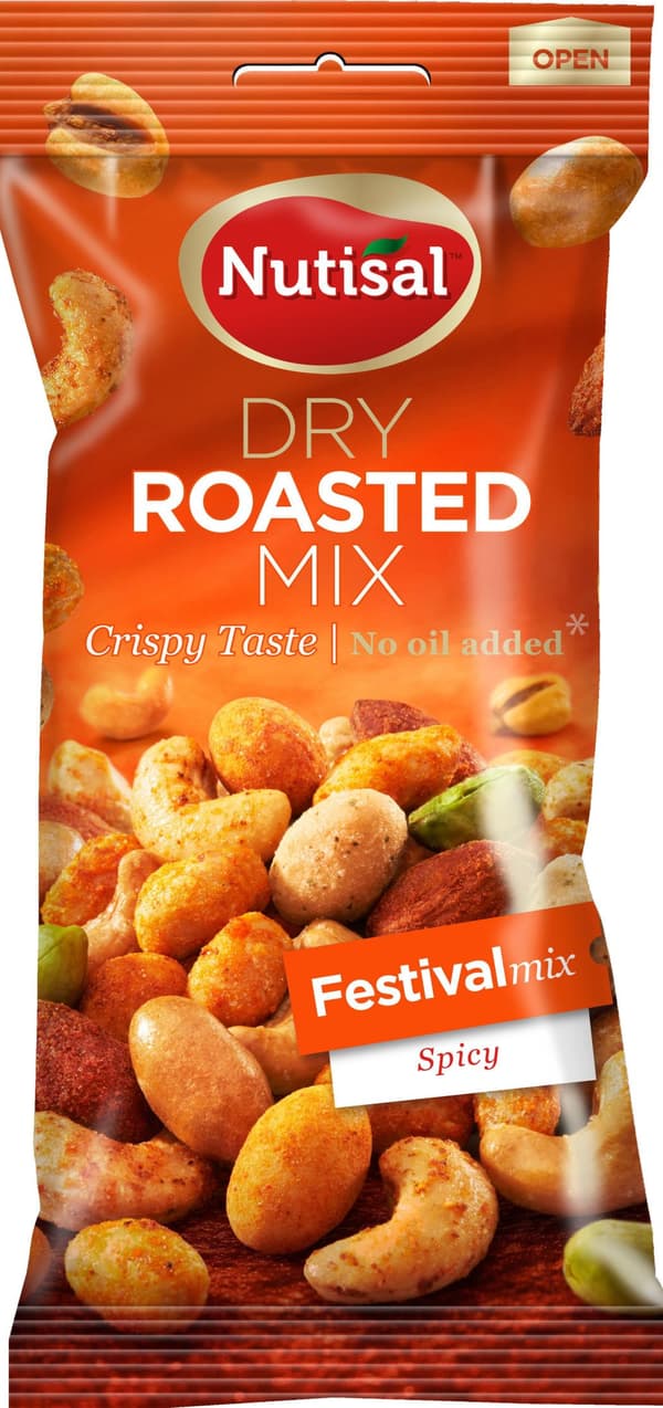 Nötter NUTISAL Roasted Mix Festival 60g 14st