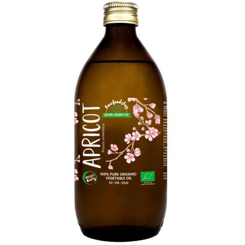 Aprikoskärnolja kallpressad EKO 500ml