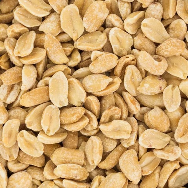 Paahdettuja suolattuja maapähkinöitä 500 g