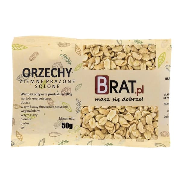 Rostade saltade jordnötter 50 g
