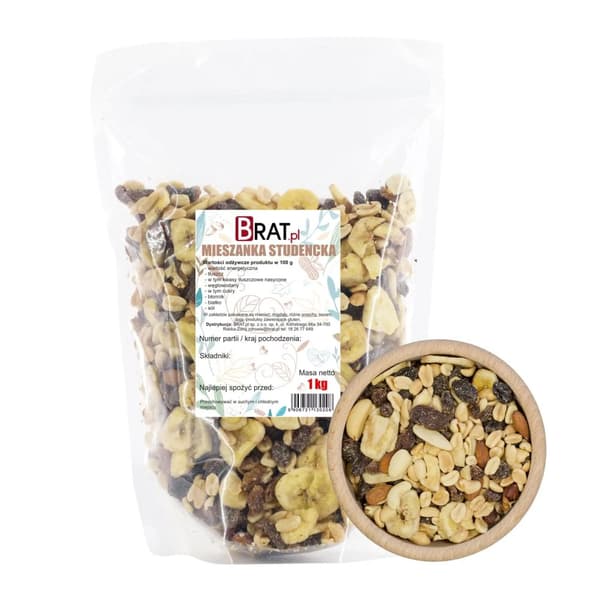 Opiskelijasekoitus 1 kg