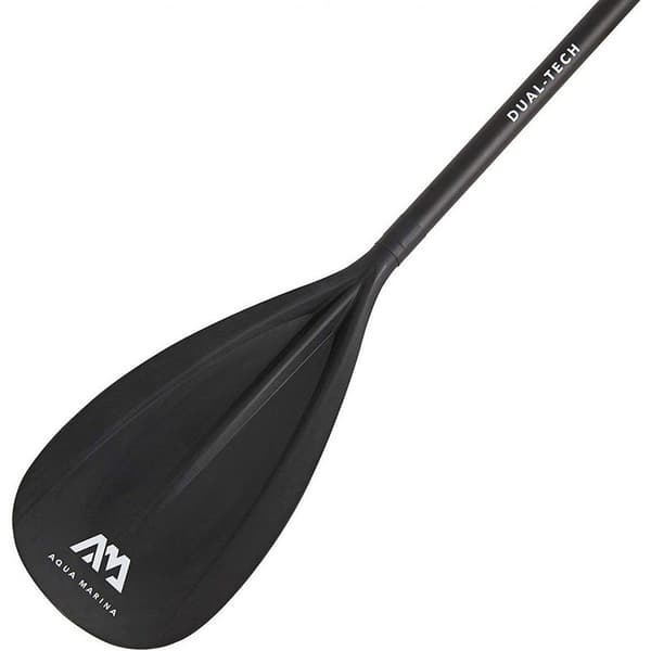 Aqua Marina Meloa Dual-tech Adjustable Aluminum Musta 175-220 cm