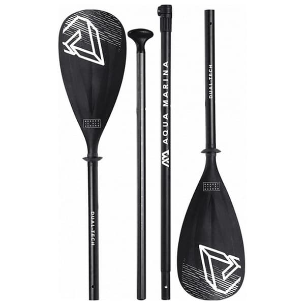 Aqua Marina Meloa Dual-tech Adjustable Aluminum Musta 175-220 cm