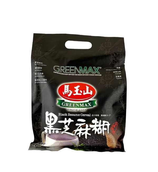 Svart Sesam Pulver Vegan 30gx12st /förp Green Max Taiwan