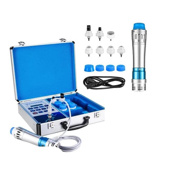 Shockwave Therapy Machine, lindring af muskelsmerter, 7 stk. sendersæt 220V EU Plug