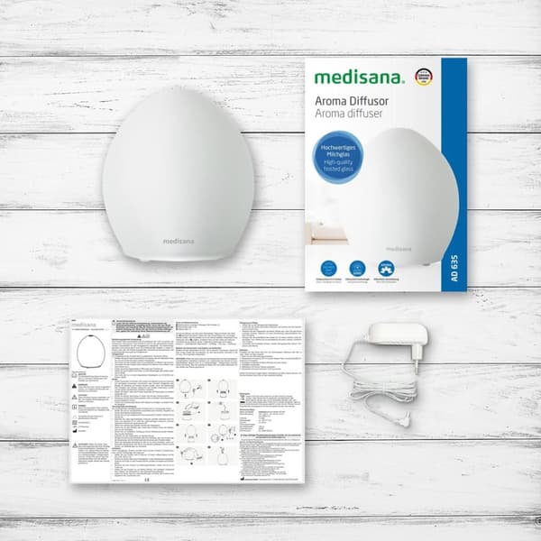 Medisana AD 635 himmeän lasin maku