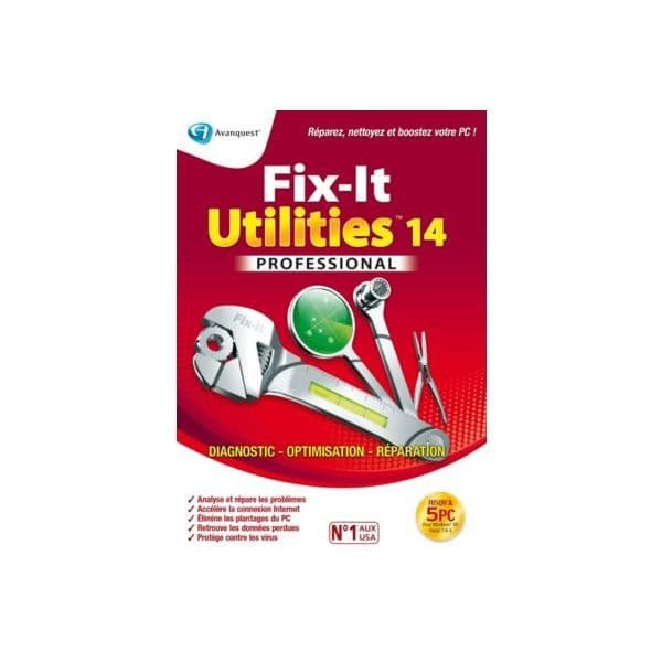 Programvara - Mikroapplikation - Fix-it Utilities - Datorskydd - Multilicenser - Windows 7+