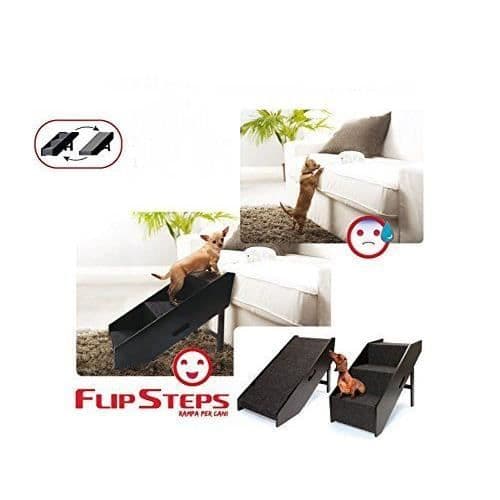 CROCI Flip Steps Säkerhetsramp för hund - 50 x 43 cm för hundar upp till 27 kg