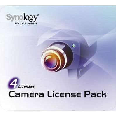 Synology 4-pack kameralicenstillägg