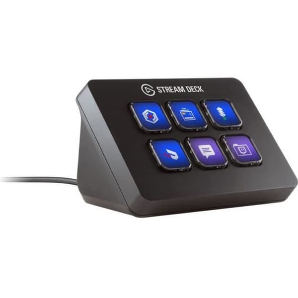 ELGATO - Streaming - Stream Deck Mini Keyboard - QWERTY (10GAI9901) Svart