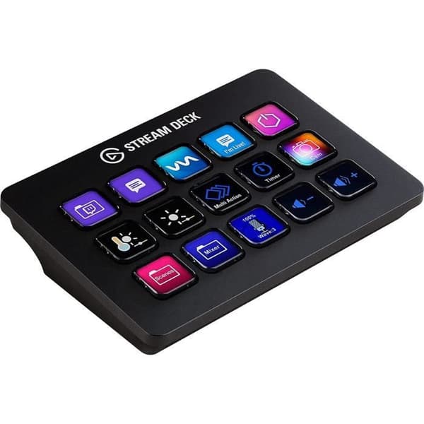 Elgato Stream Deck MK2 tangentbord - 15 anpassningsbara LCD-tangenter