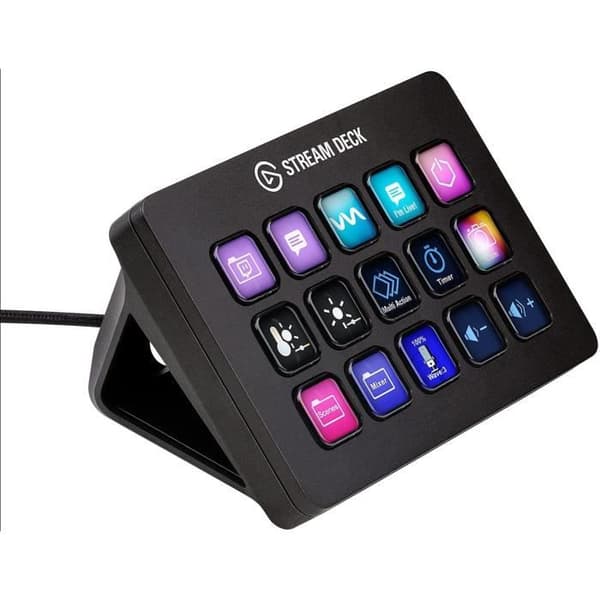 Elgato Stream Deck MK2 tangentbord - 15 anpassningsbara LCD-tangenter
