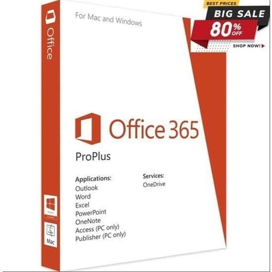 Office 2019 365 För MAC & PC