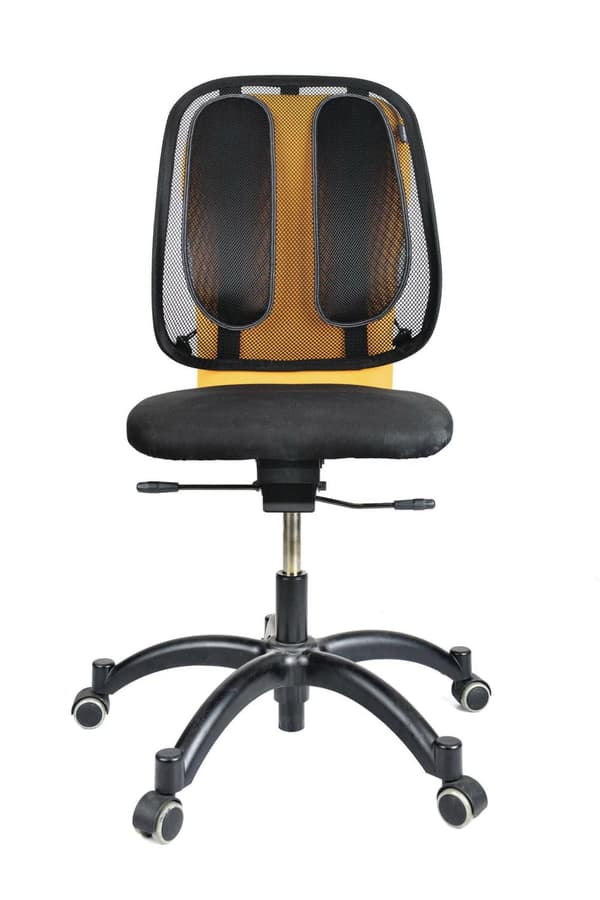 Svankstöd FELLOWES Mesh svart 2st